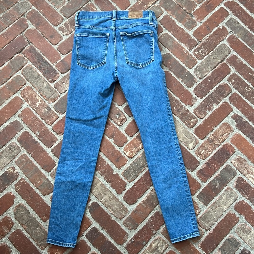 Madewell Women's Skinny Jeans - Blue - Picture 4 of 5